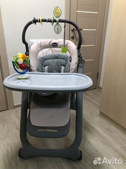 Стульчик для кормления chicco polly magic relax