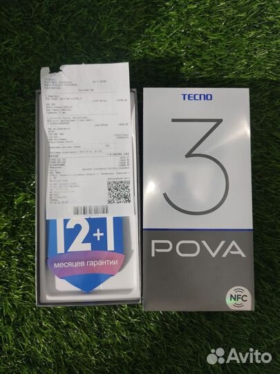 TECNO Pova 3, 6/128 ГБ