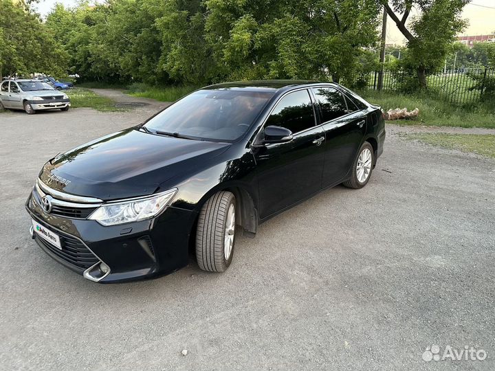 Toyota Camry 2.5 AT, 2015, 186 000 км