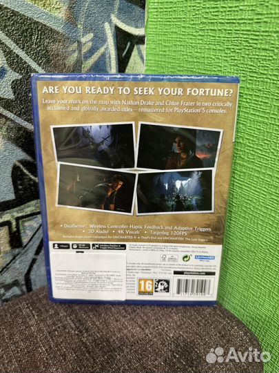 Игра Uncharted для Sony ps-5(новый)