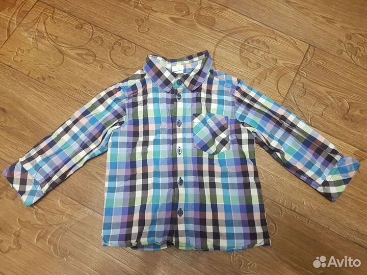 Рубашки на мальчика 2-3 года