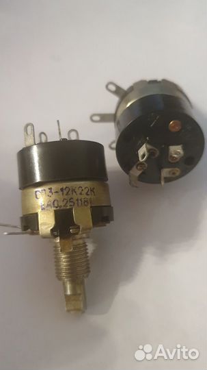 Резисторы ползунки сп3-23, с выключателем сп3-12к