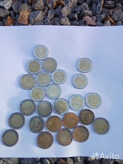 Монеты 2 евро