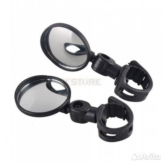 Зеркало заднего вида 81 мм универсальное