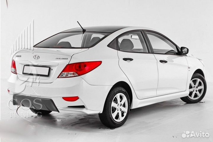 Тюнинг обвес IFlow на Hyundai Solaris