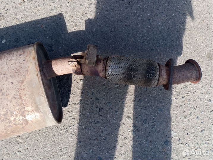 Глушитель УАЗ Патриот пикап в сборе