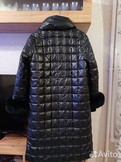 Пуховик-пальто 46-48 размер