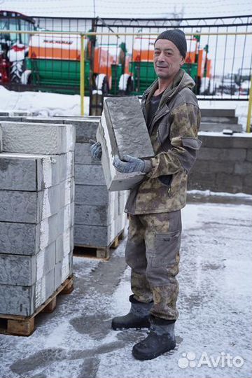 Теплоблок с облицовкой