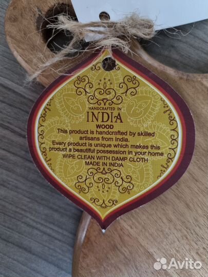 Доска разделочная сервировочная из акации