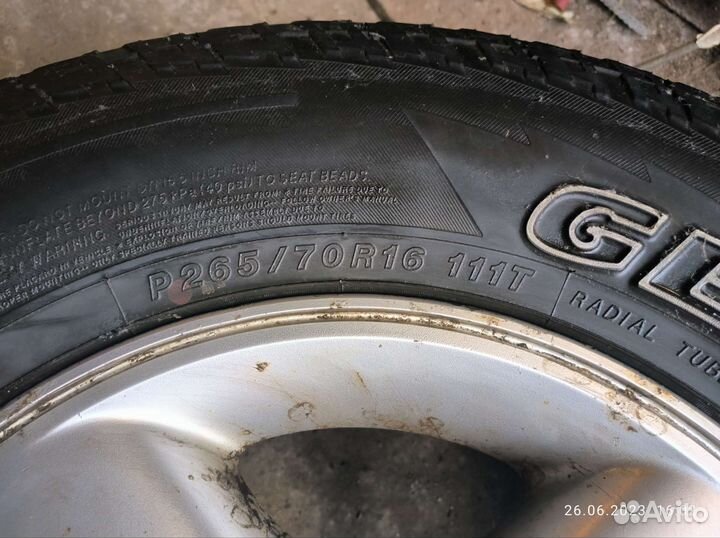 Колеса r 16 летние 265 70