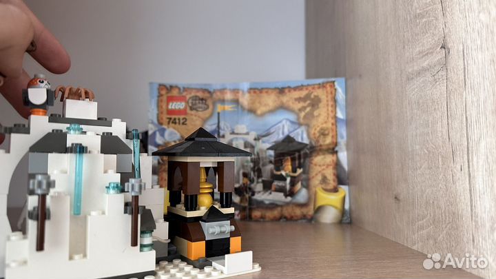 Lego 7412(пещера снежного человека)