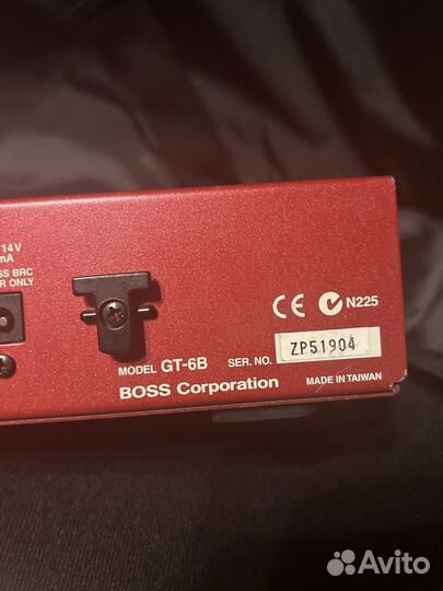 Boss GT-6B процессор эффектов для бас гитары