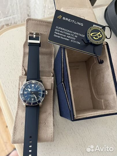 Часы breitling superocean heritage b20 46