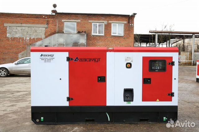 Дизельный генератор 100 кВт в кожухе «Азимут»