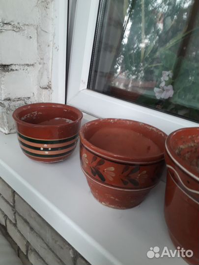 Горшок керамический для цветов