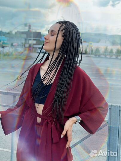 Плетение афрокос