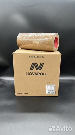 Скотч NovaRoll коричневый