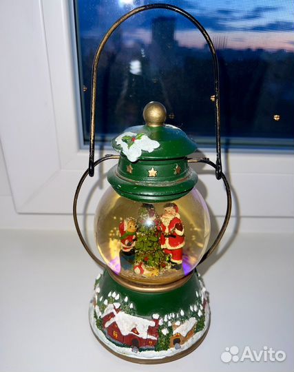 Снежный шар музыкальный