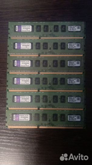 Оператиная память DDR3 1333 4gb Kingston KVR1333D3