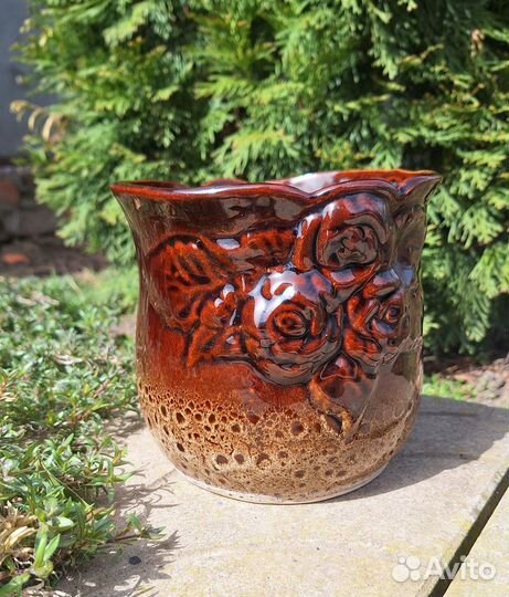 Горшок керамический СССР