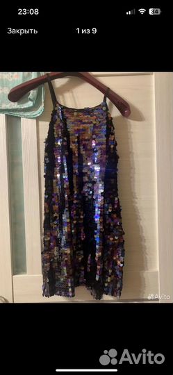 Платье для девочки. Размер 146