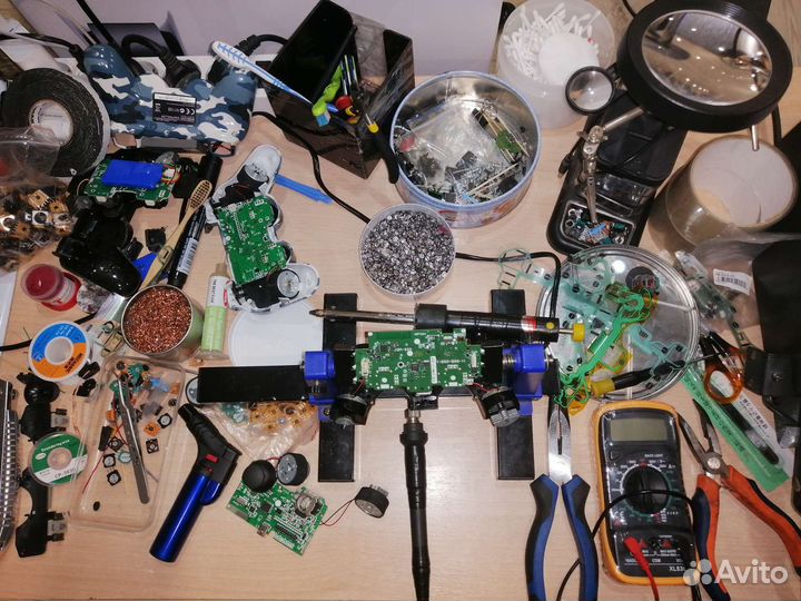 Чистка, замена термопасты, ремонт