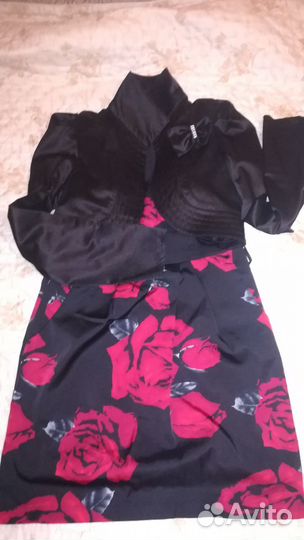 Платье, болеро