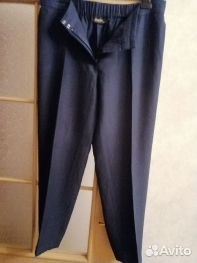 Летние брюки классика лен вискоза