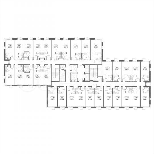 Апартаменты-студия, 20,3 м², 8/21 эт.