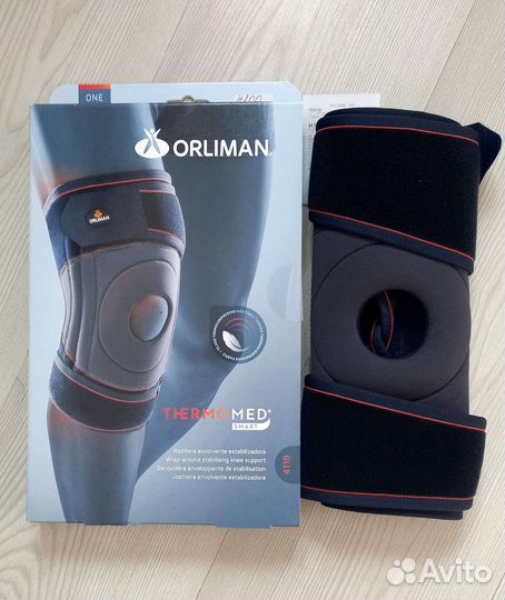 Бандаж на коленный сустав orliman