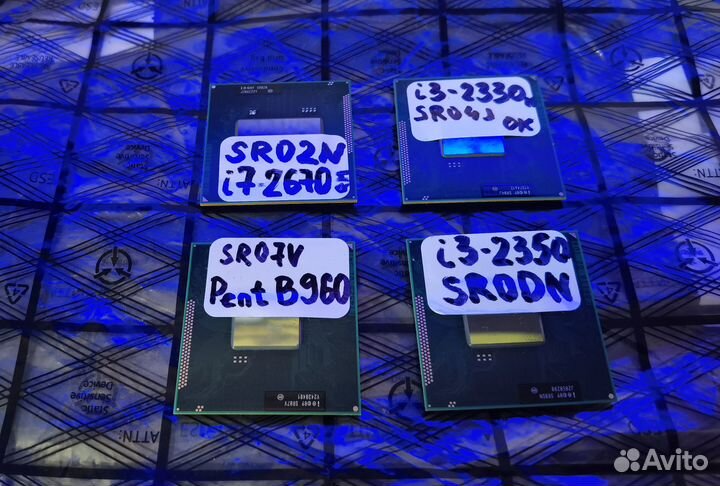 Процессор для ноутбука i7-2670QM, i3-2350M