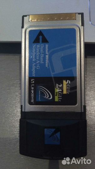 Linksys WPC55AG Wireless A + G для ноутбуков