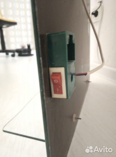 Зеркало с лампой в ванную 50*70