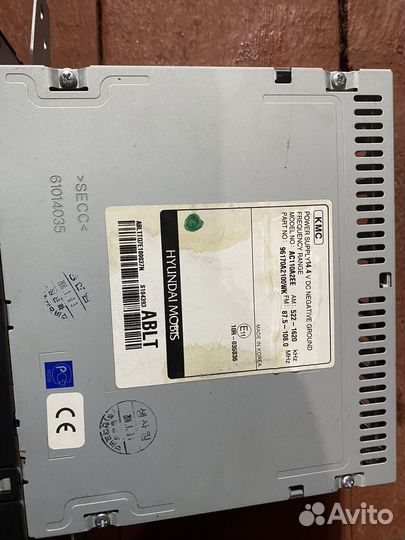 Магнитола kia ceed