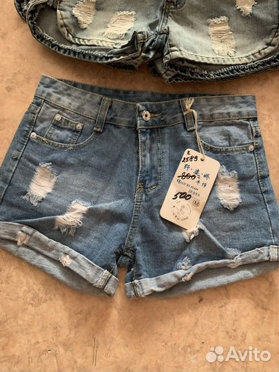 Новые подростковые шорты и бриджи 146-158 см