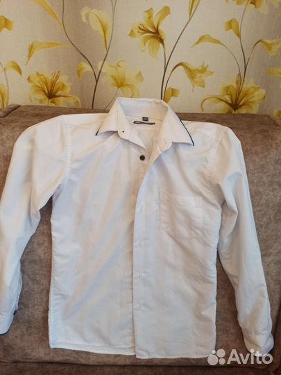 Рубашка на мальчика 134-140