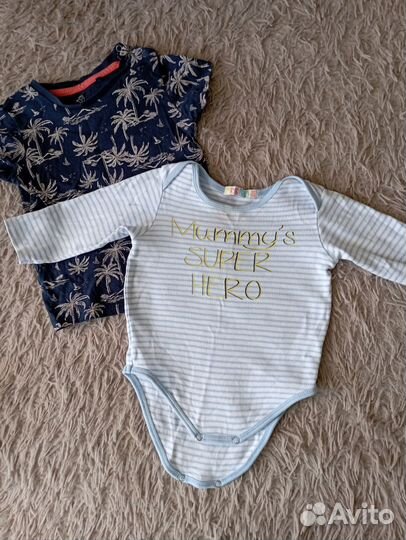 Пакет одежды и обуви на мальчика 74-80