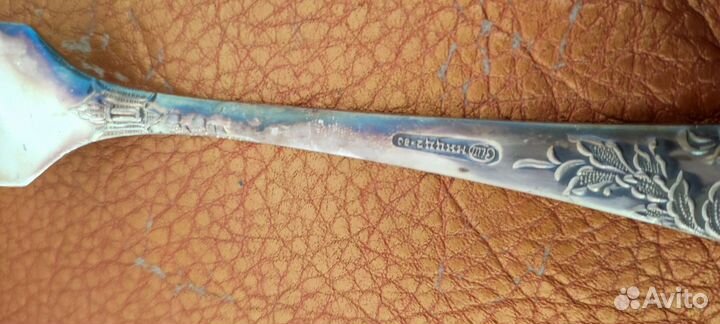 Вилки мельхиоровые СССР посеребренные новый 12 шт