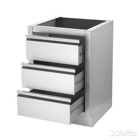 Тумба с 3-мя выдвижными ящиками