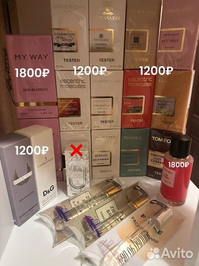 Духи женские мужские унисекс Турция и ОАЭ