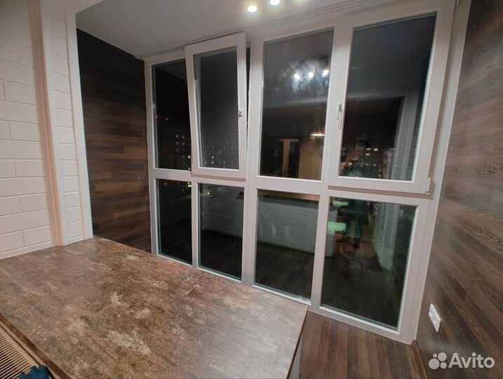 Остекление балконов, лоджий, окон