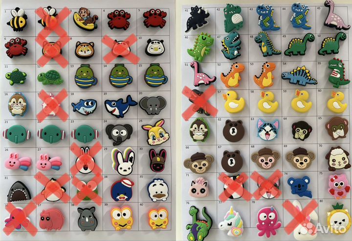 Джиббитсы для crocs