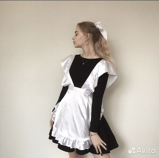 Школьный фартук и платье