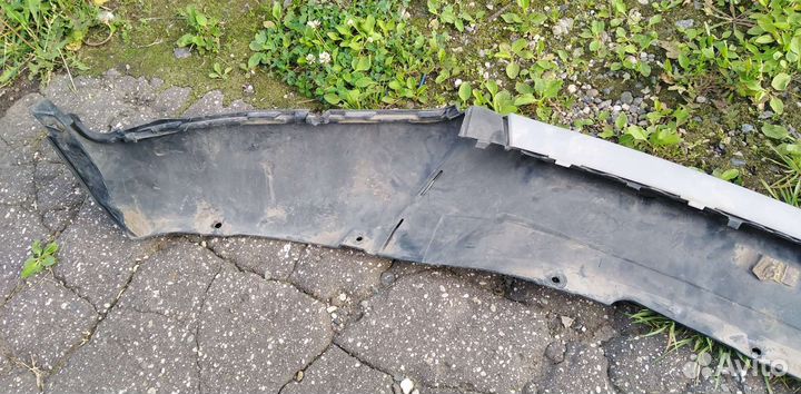 BMW X6 f16 юбка бампера переднего