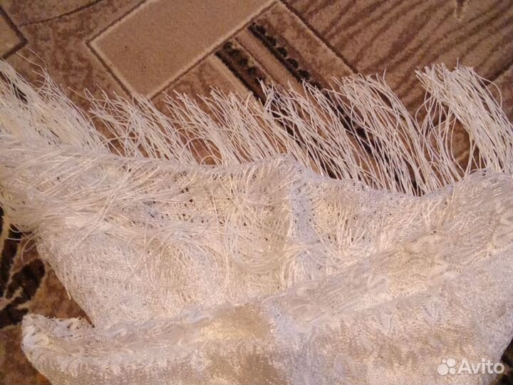 Шаль паутинка шелк СССР