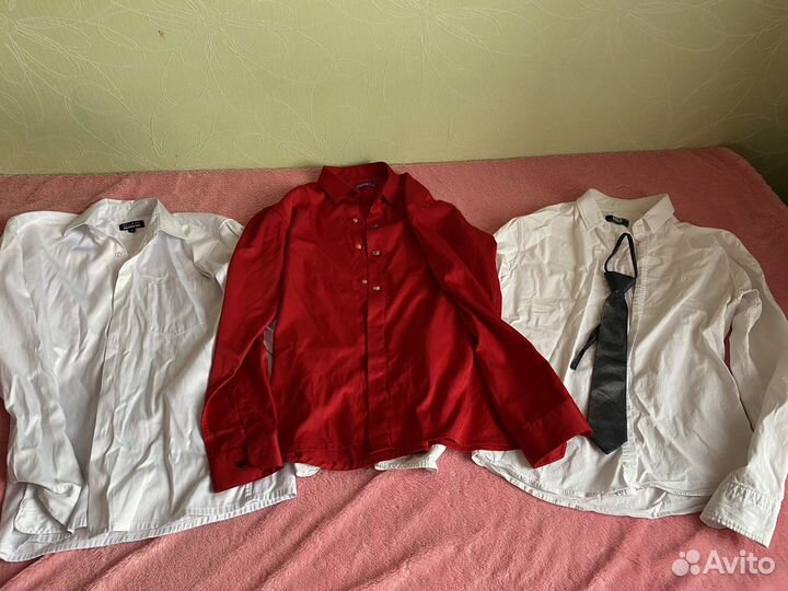 Рубашки на подростка рост 152-164