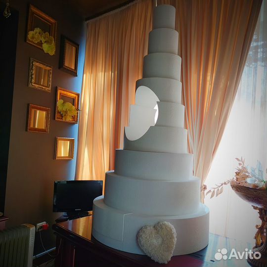Фальш ярусы для торта, муляж для торта