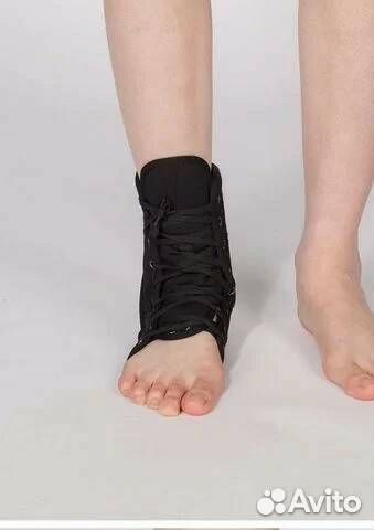 Фиксатор (ортез) голеностопный на шнуровке