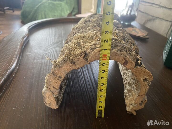 Укрытие для рептилий в террариум (кора)