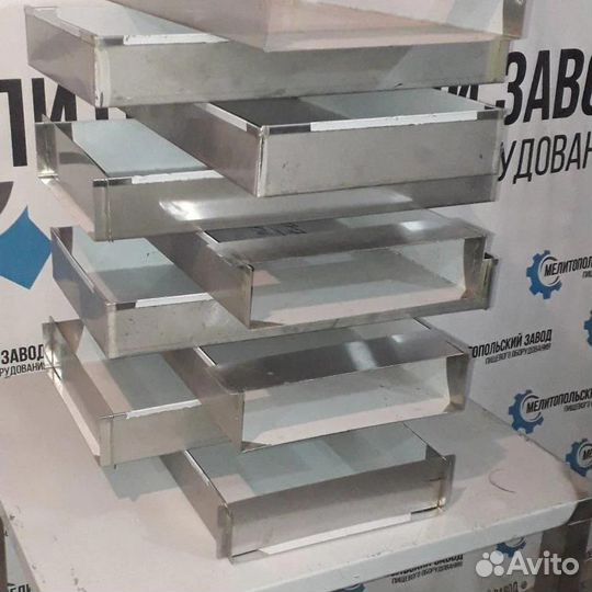 Противни из нержавейки или алюм для кондитерских